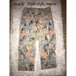 Pixie style capris